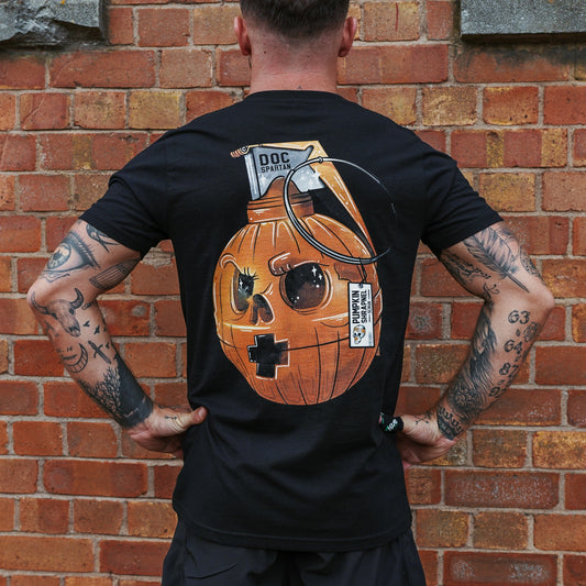 Pumpkin Shrapnel Tee