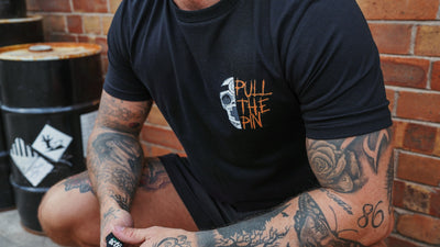 Pumpkin Shrapnel Tee